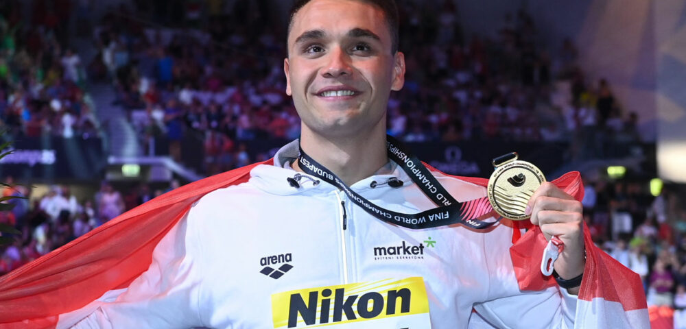 Milák Kristóf világcsúccsal aranyérmes 200 méter pillangón