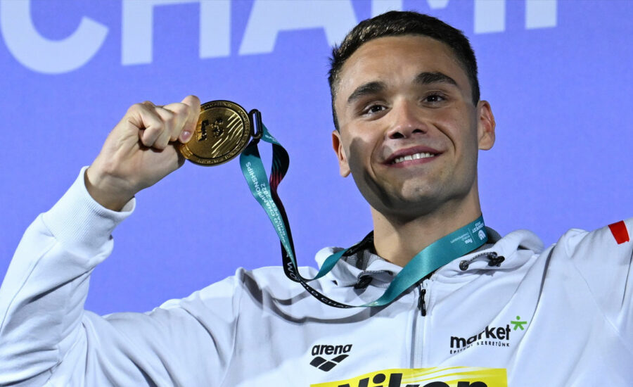 Milák Kristóf 100 méter pillangón is aranyérmes