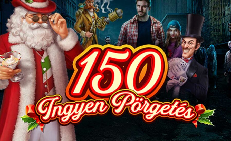 150 ingyen pörgetés-vegas.hu - Naughty Santa