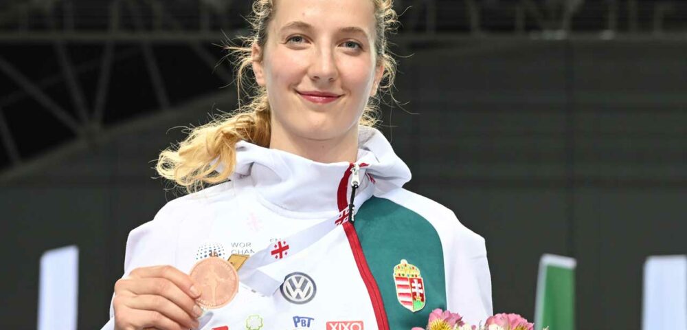 Márton Anna bronzérmes Batumiban