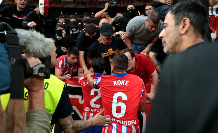 Nem takarhatják el arcukat az Atlético-szurkolók